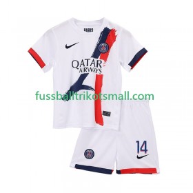 Fußballtrikots Paris Saint-Germain Desire Doue 14 Kinder 2025-2026 Kurzarm Auswärts-trikot kaufen